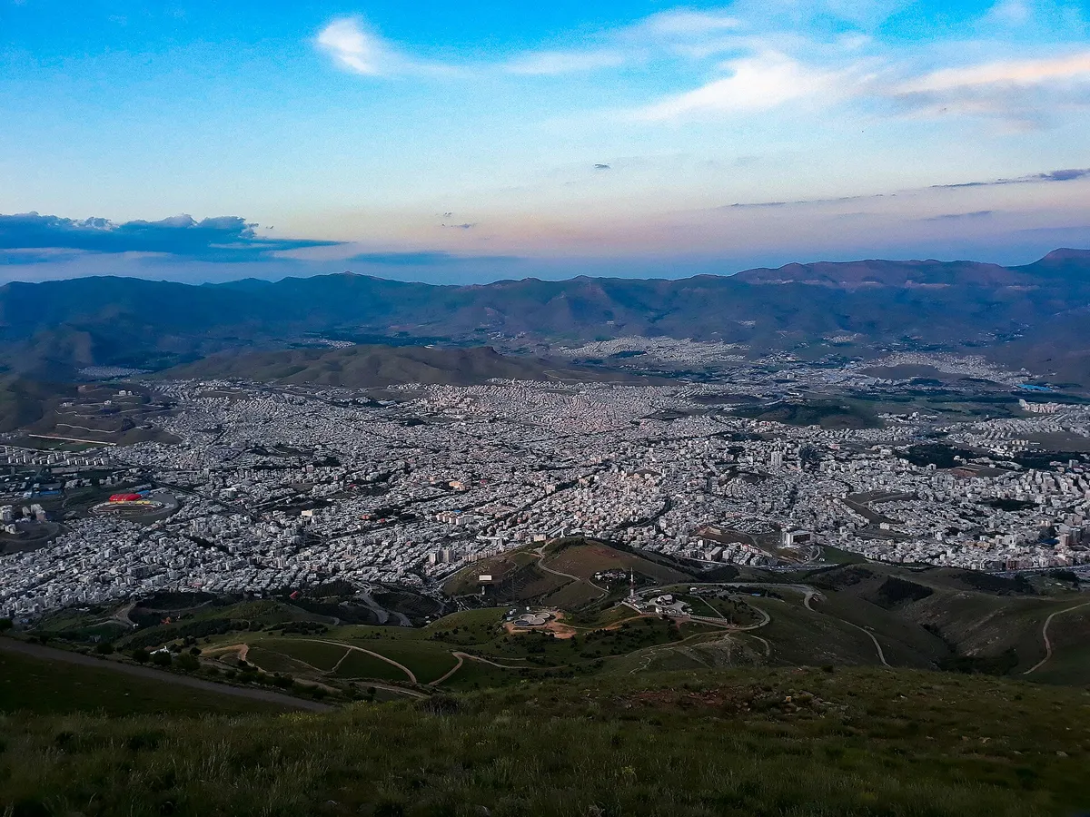 Sanandaj city view