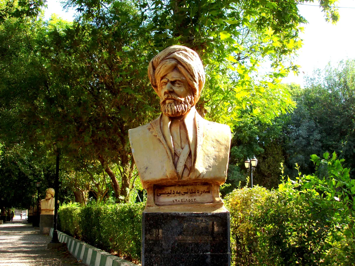 Statue of Sharaf Khan Bidlisi